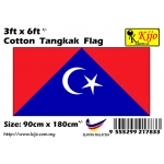 3ft x 6ft Cotton Tangkak Flag 